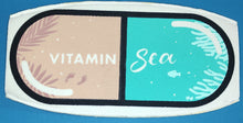 Load image into Gallery viewer, Vitamin Sea Mask Strap - printed on white neoprene
